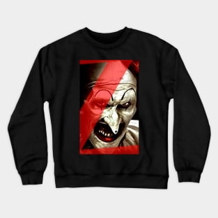 Scary Spooky Art The Clown Crewneck Sweatshirt